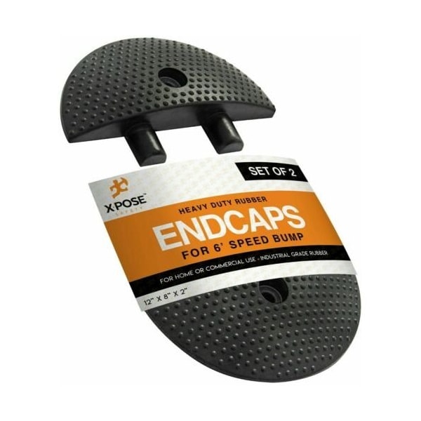 Xpose Safety End Cap Rubber Speed Hump Cover with Modular